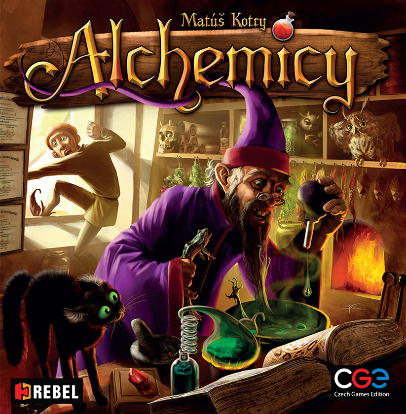 Okładka do Alchemicy