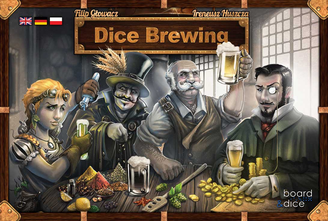 Okładka do Dice brewing