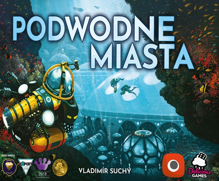 Okładka do Podwodne miasta