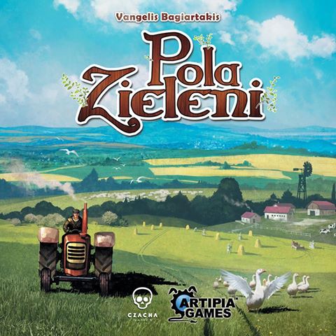 Okładka do Pola zieleni - seria