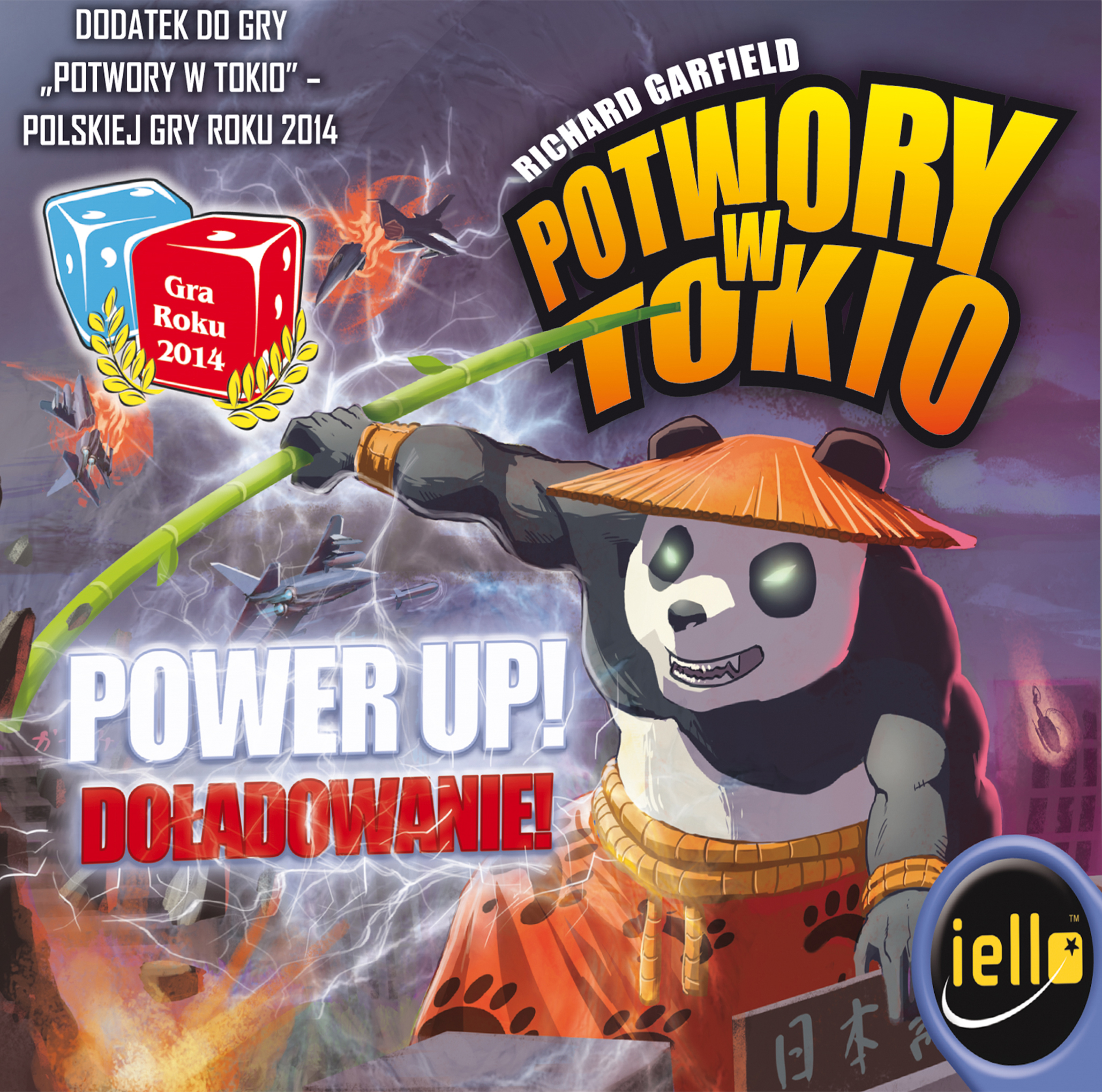 Okładka do Potwory w Tokio: Doładowanie