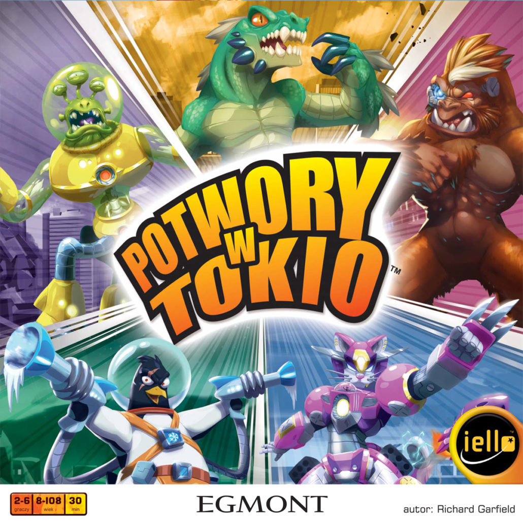 Okładka do Potwory w Tokio