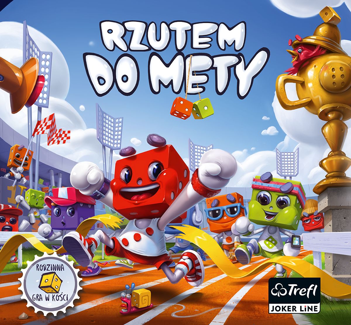 Okładka do Rzutem do mety