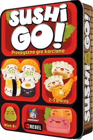 Okładka do Sushi Go!