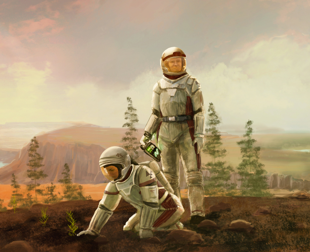 Okładka do Seria Terraformacja Marsa