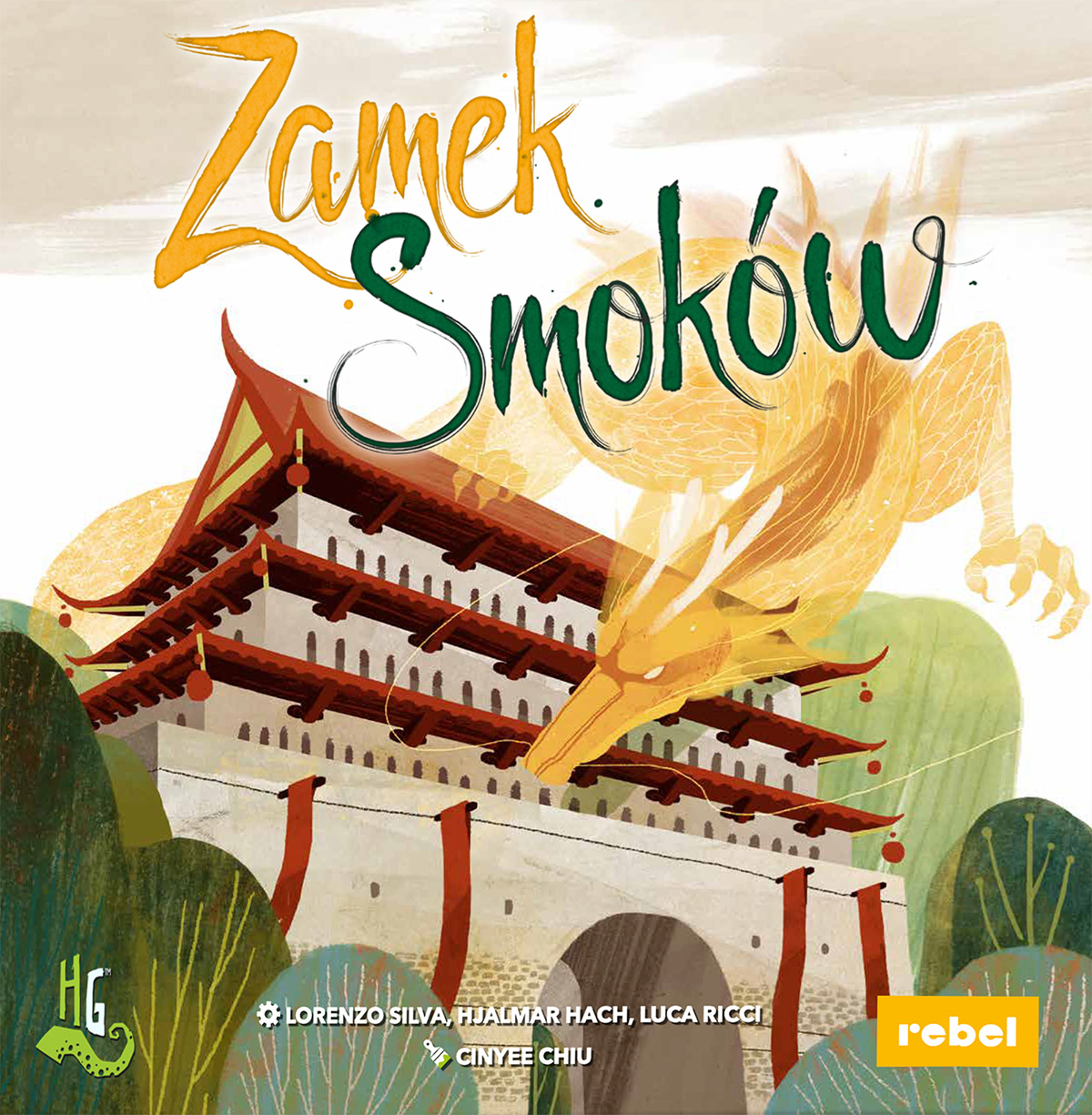 Okładka do Zamek Smoków